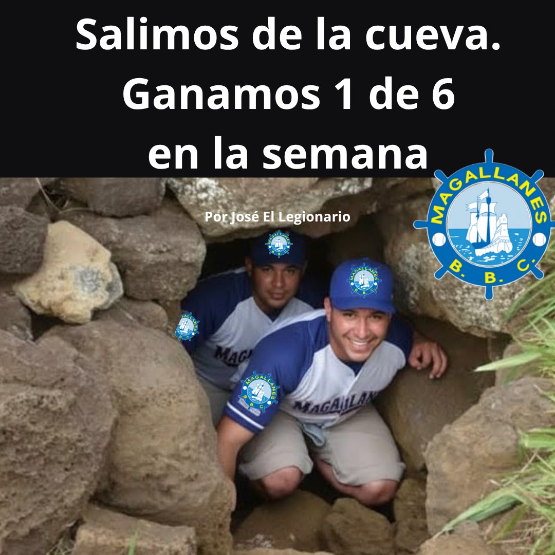 Quiero felicitar a los panas magallaneros por su única victoria de la semana. Anoche los mandaron a acostar temprano, recargaron fuerzas y ganaron hoy.

También me alegra que recargaron el saldo y les haya llegado el Wi-Fi, porque no sabía de ustedes en toda la semana. 😉