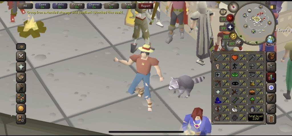 Mycomancy's tweet image. 🏴‍☠️Been Luffy from One Piece in osrs since 2020🌊
