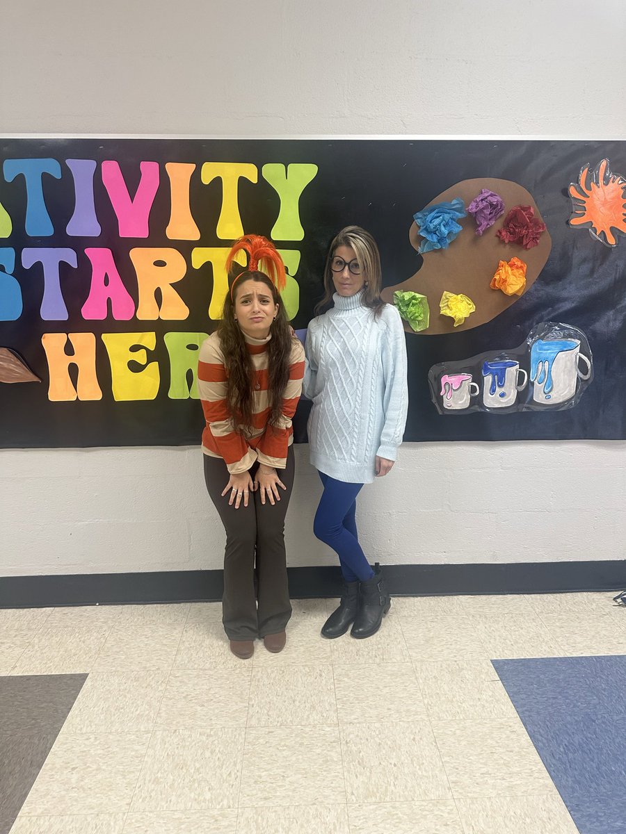 Feeling all the feels— starring as Anxiety &amp; Sadness from Inside Out! 😬😢🎃
#TeamWheeler <a href="/WheelerAvenue/">Wheeler Avenue School</a> <a href="/VS13UFSD/">ValleyStream13UFSD</a>