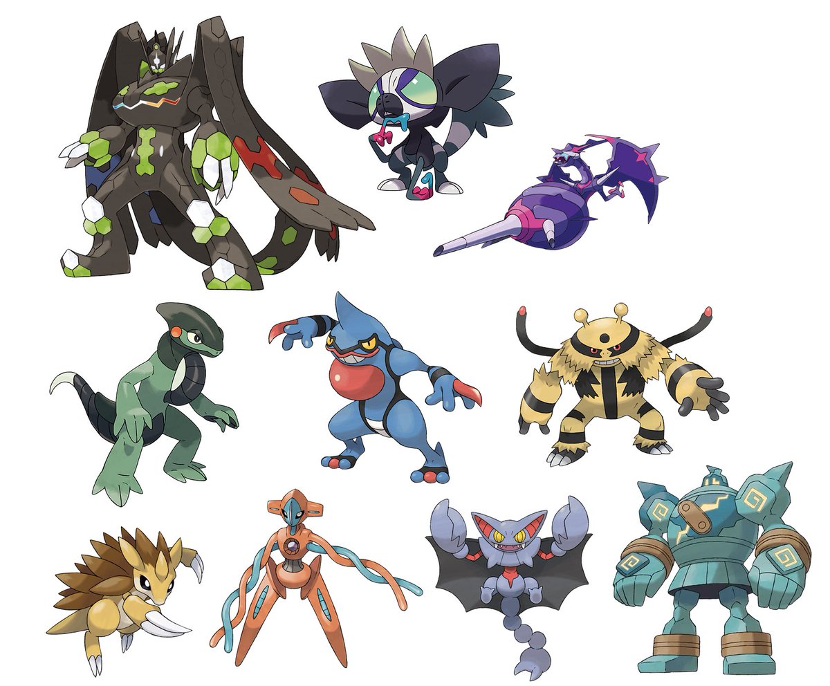 I love the genre "Pokémon that look like they could be Ben 10 aliens"