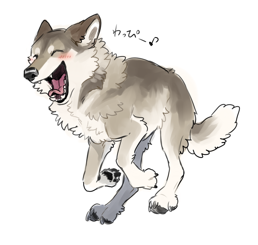 最近まともに犬描いてない気がした