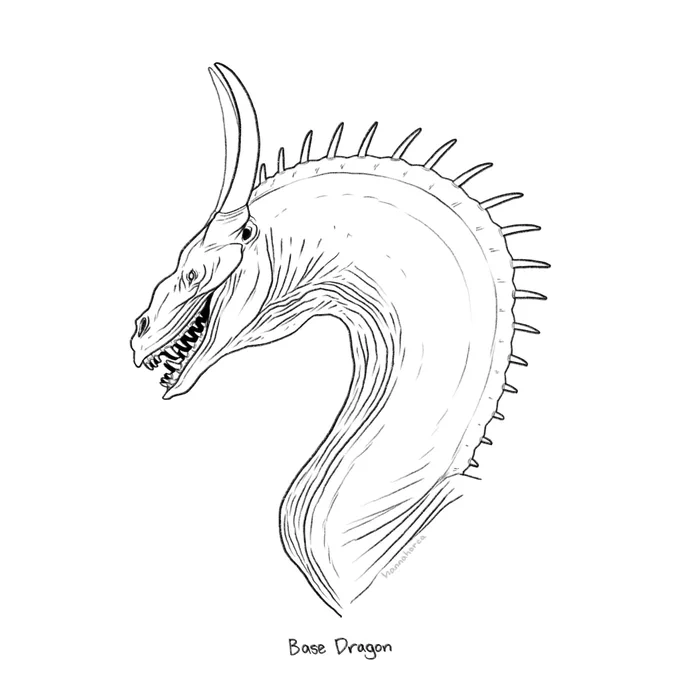 This weirdo is my next "mutation" of the base dragon, inspired by trolls (I was specifically inspired by Norwegian trolls) from a suggestion on Instagram. I'm still open for suggestions on things to redesign the base dragon with! Can't wait to make more