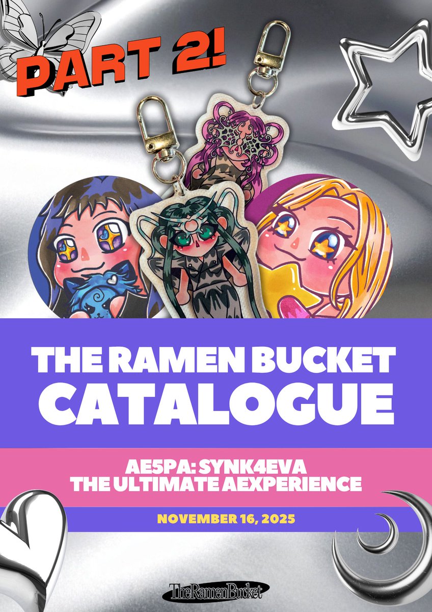 [🧵] 𝐀𝐄𝟓𝐏𝐀: 𝐒𝐘𝐍𝐊𝟒𝐄𝐕𝐀 𝘛𝘩𝘦 𝘜𝘭𝘵𝘪𝘮𝘢𝘵𝘦 æ𝘹𝘱𝘦𝘳𝘪𝘦𝘯𝘤𝘦 by <a href="/aespaMYPH/">aespa Philippines 🎸</a>

THE RAMEN BUCKET CATALOGUE!
PART 2!

📅 November 16, 2025 
📍 5F, Sun Garden, Ayala Malls Manila Bay