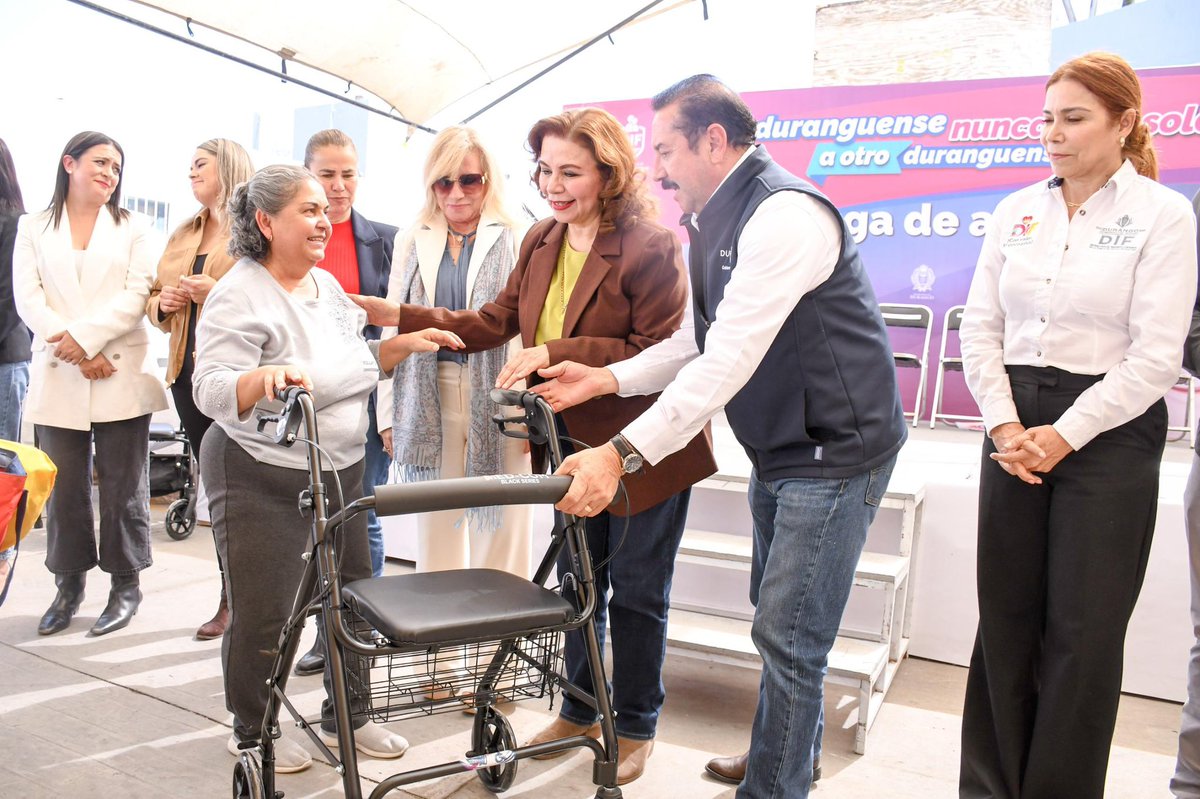 LaloSerranoZ's tweet image. #LaserInformativo

#Durango|| Fortalece @DIFMunicipalDgo la esperanza y el bienestar de quienes más lo necesitan en Durango

•Refuerza DIF Municipal su apoyo para mejorar la salud y economía de adultos mayores y personas con discapacidad

Con el compromiso de fortalecer la…