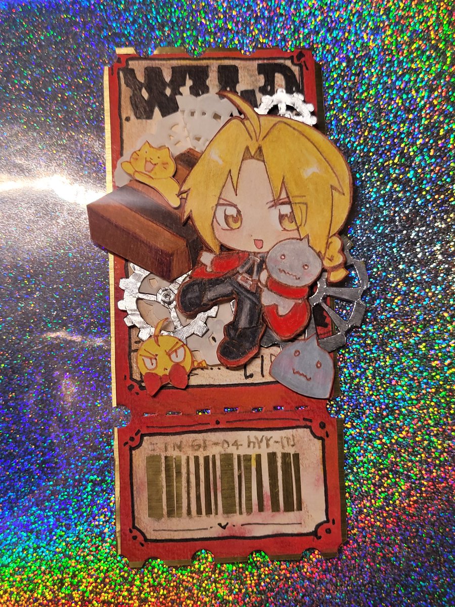 종이로 만들어본 에드 티켓