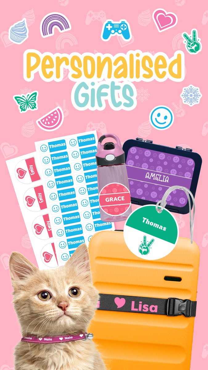 Cashs_au's tweet image. Custom name labels and personalised gifts daycare or kinder or school

Shop now at cashs.net.au

#cashs #namelabels #schoollabels #daycarelabels #kindernamelabels #bagtags #customwaterbottles