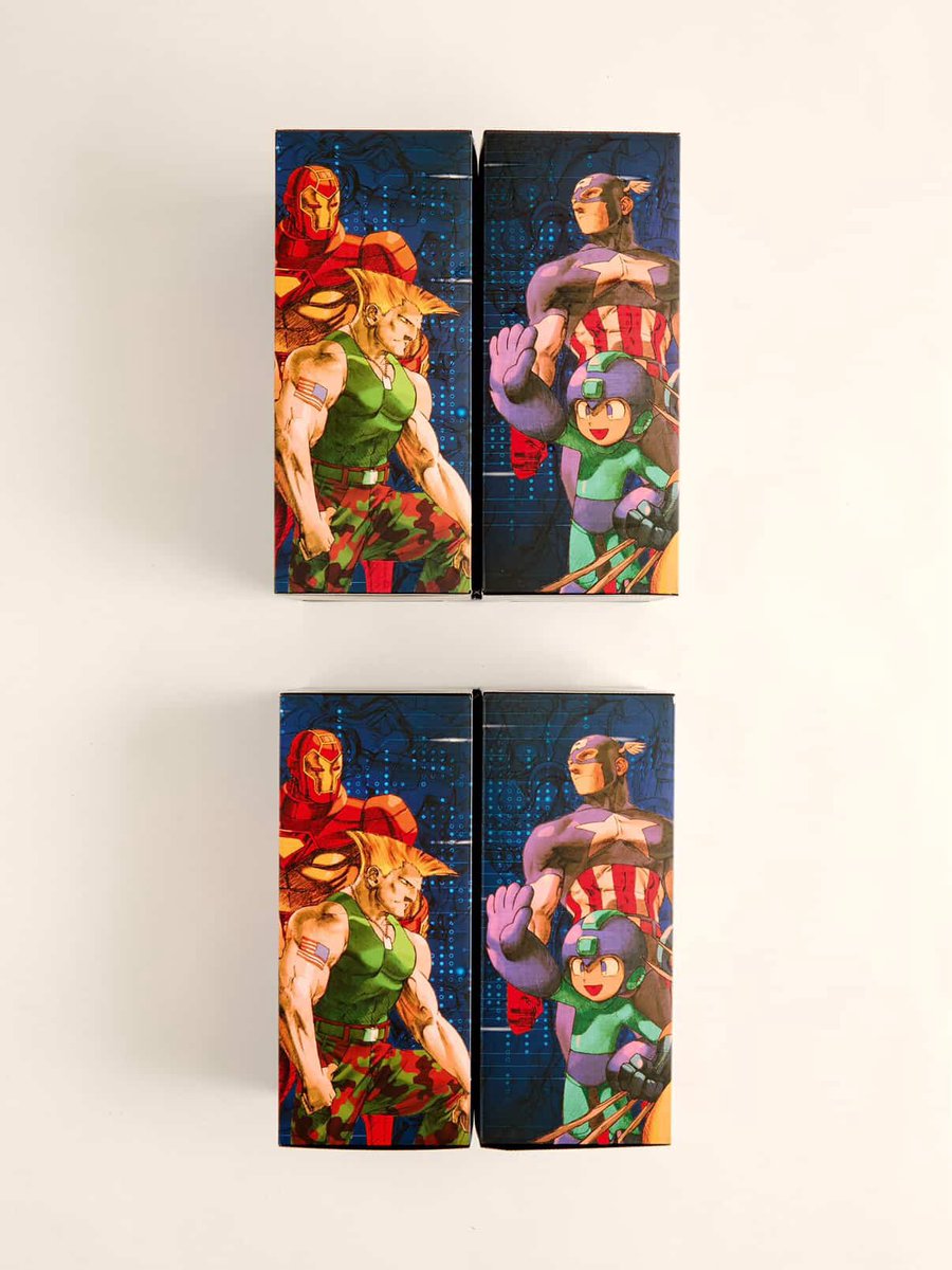 ChefDoomy's tweet image. Kith Marvel vs Capcom ASICS packaging is NUTS!

📸: @RonnieFieg