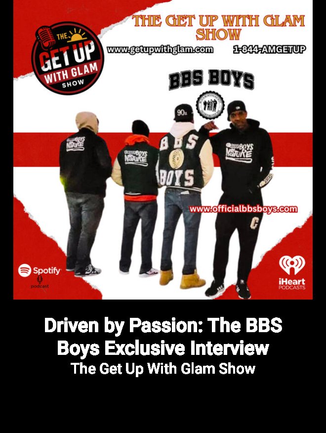 getupwithglam's tweet photo. Check out this podcast! Driven by Passion: The BBS Boys Exclusive Interview on The Get Up With Glam Show … https://t.co/f847JLVJrz https://t.co/qFMV3B76OD