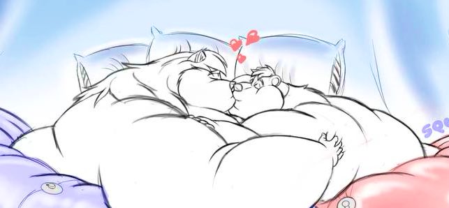 Anywho! Have a pic of me and my best friend <a href="/BrutustheBear3/">Brutus the Bear</a> getting cozy together 💜