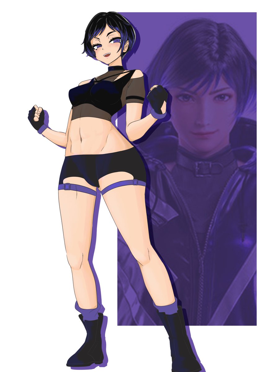 chleoris's tweet photo. Dynamic fanart of Reina from Tekken 8, drawn in semi-realistic anime style — blending clean lines, confident energy, and strong feminine power.

Commission your own character or fanart in the same vibrant, expressive style — available in SFW &amp; NSFW formats. https://t.co/6Lws20a50L