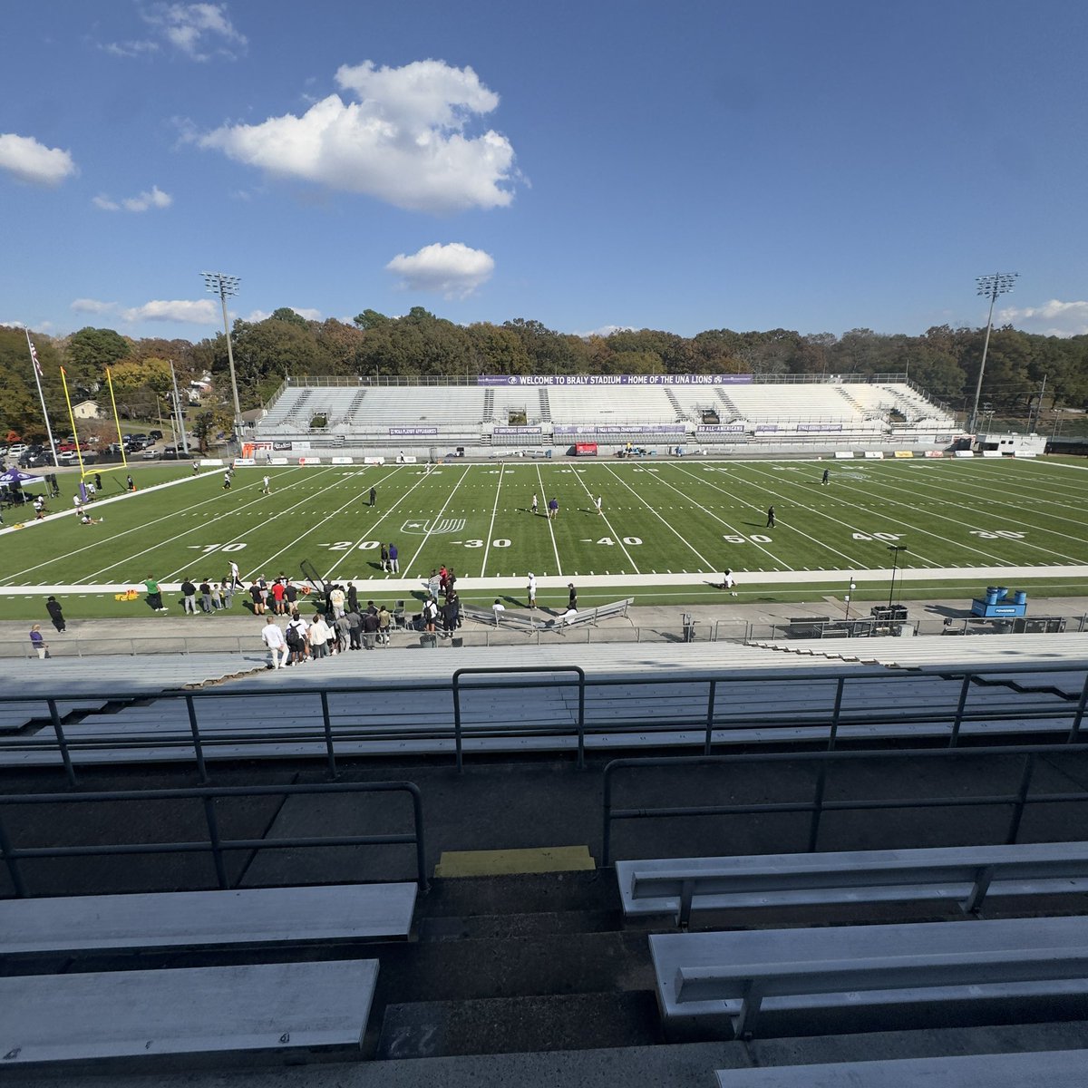 Thank you <a href="/UNAFootball/">North Alabama Football</a> for the game day visit ‼️<a href="/CoachJohnson52/">Michael Johnson</a> <a href="/CoachCaraboa/">Brock Caraboa</a> <a href="/BrentDearmon/">Brent Dearmon</a> <a href="/CoachBo7/">Vincent “Bo” Jackson</a> <a href="/HallTechSports1/">Hall-Tech Sports</a> <a href="/CoachL__/">Coach L</a> <a href="/AL7AFootball/">Alabama7AFootball</a>
