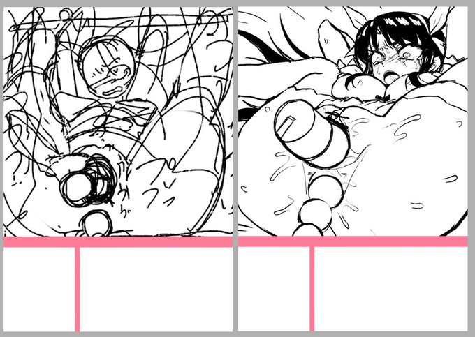 ラフから下書き 全然違うけど、
まぁラフなんてそんなもん 