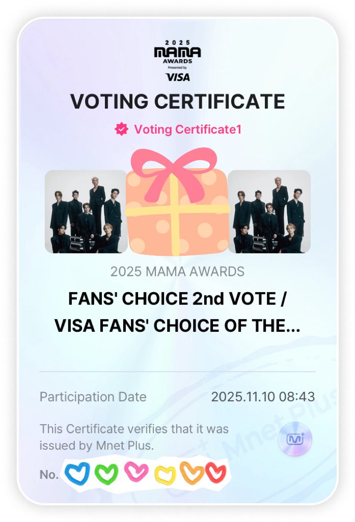 โหวตMAMAให้ GOT7 โพสแรก😎😎😎

DAY 12 ❤️‍🔥10 Nov. 2025 Round2
วันสุดท้ายของรอบนี้ สู้ๆเค้าพวกเราาา❤️‍🔥

🔥 อย่าลืมเข้าไปโหวตที่แอป MNet
🔥 อย่าลืมเข้าไปโหวตที่แอป MNet

✅️ โหวตในแอป Mnet Plus 90% 🔥
✅️ X รีโพส 10% 

#2025MAMAVOTE
#GOT7