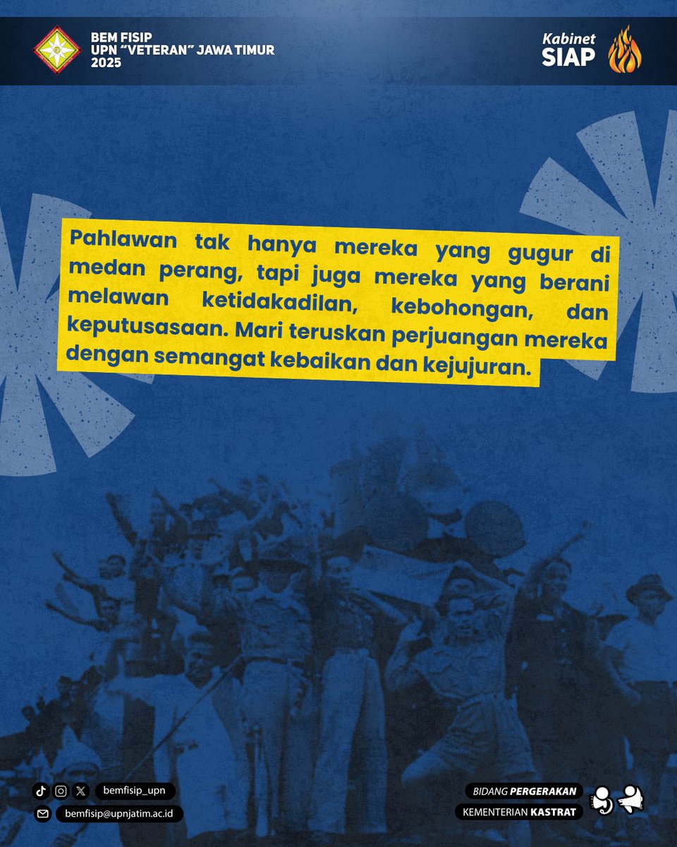 BEM FISIP UPNVJT tweet media