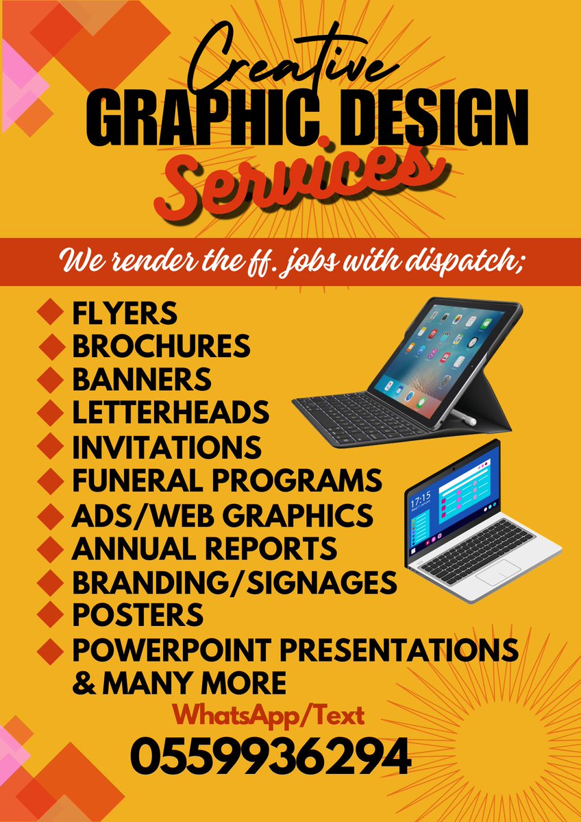 CulturalProjs's tweet image. Call us for all your design needs as listed on the poster below!! Discount available!