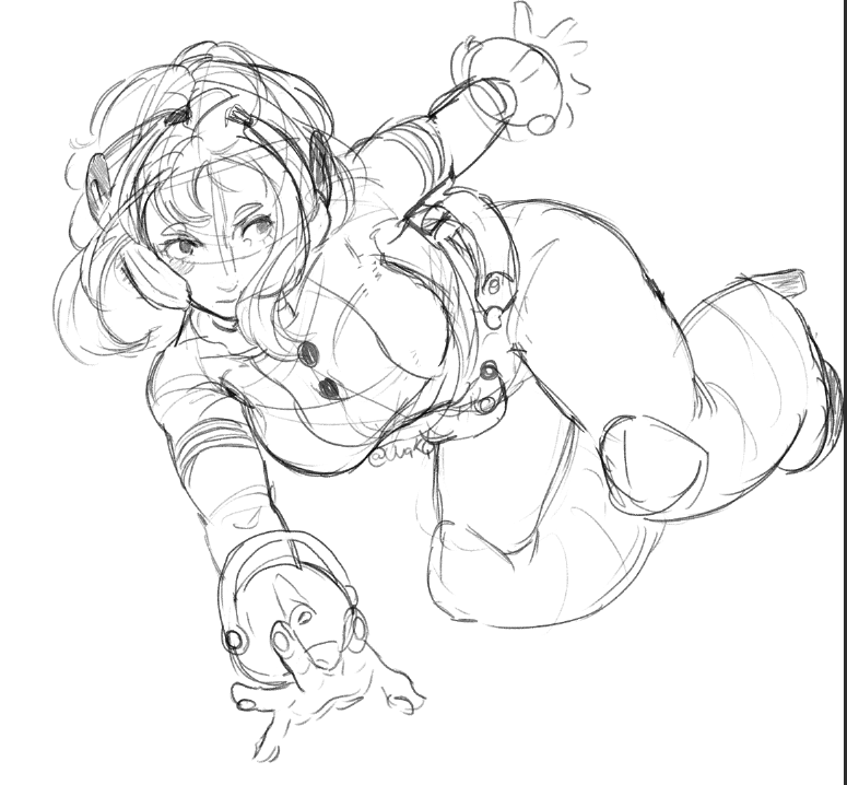 UvakQ's tweet photo. i i think she looks really cute but i hate how differente she looks from my usual style https://t.co/Z1B5wW342T