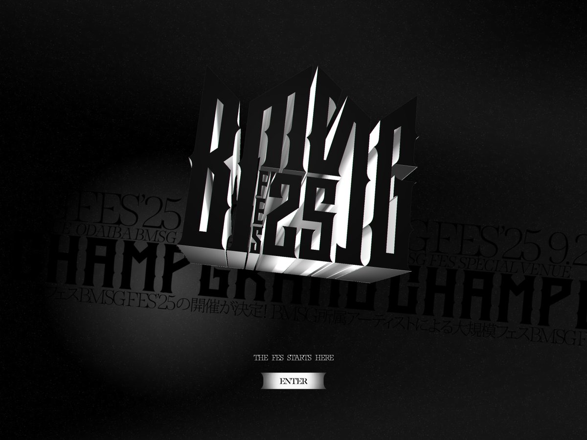 s5style's tweet image. BMSG FES’25
s5-style.com/10930/

/// ここがハイクオリティ ///
1⃣ 3D空間に潜り込むインタクション
2⃣ 粗密の効いた緊張感のある文字組
3⃣ グラデーションが鮮やかなゴールドカラー
4⃣ 充実感のある躍動的なレイアウト

#s5style #Webデザイン #ひとこと紹介