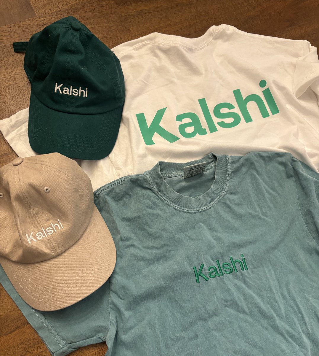 gigiialc's tweet image. Does anyone own more Kalshi merch than me