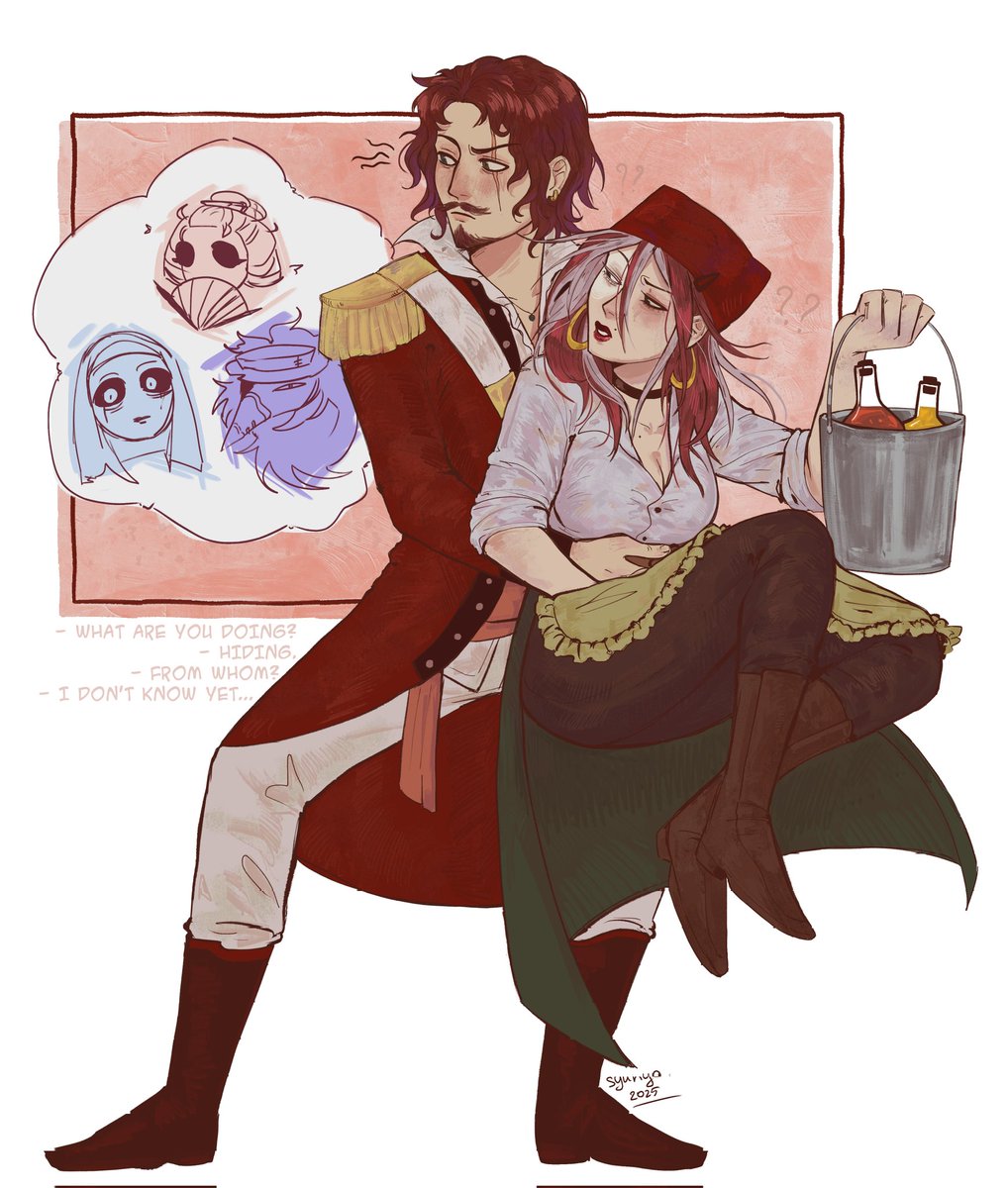 I wonder what kind of hunter they are hiding from?

#Barmaididv #FirstOfficeridv #JoseDemi #IdentityV