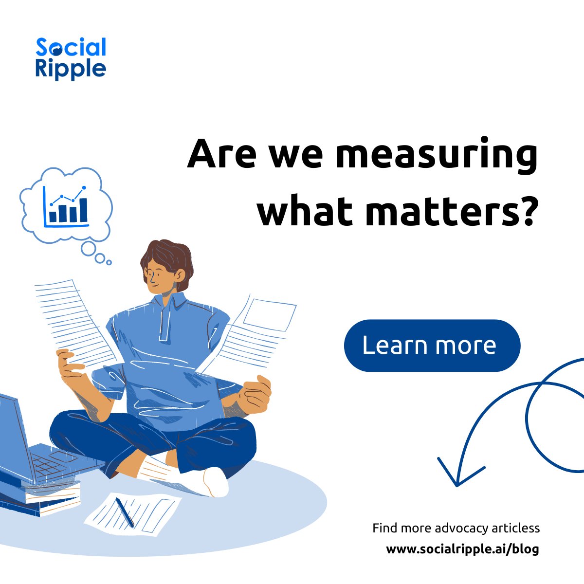 SocialRippleai's tweet photo. Are we measuring what matters? https://t.co/aSxwLcUsxz