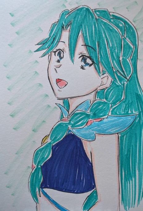 #ゴープリ10周年なので海藤みなみさん3733枚描いてお祝い (1126.1127.1128) 寝起きらくがき。