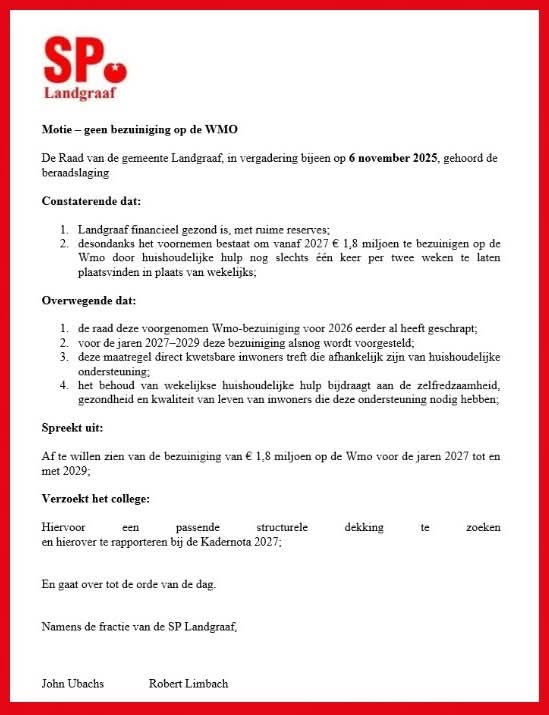 robert_limbach's tweet image. 🟥 
Bezuinigen op de zwaksten? Onacceptabel!
Landgraaf heeft miljoenen in kas 💰 en krijgt er nog eens €5 miljoen van het Rijk bij.
Toch kiest het college ervoor te snijden in de Wmo-zorg.
#SPLandgraaf #ZorgIsGeenLuxe