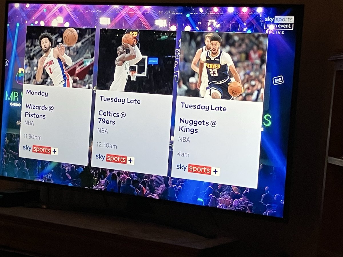 bazhamster's tweet photo. @SkySports  you appear to have changed the name of Philadelphia’s basketball team. Somewhat surprising https://t.co/lbUonlsnSh