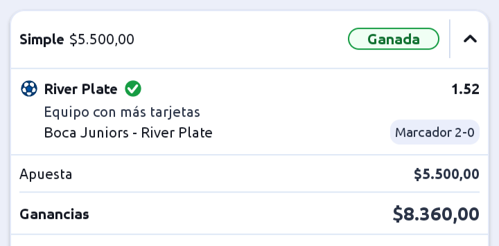 Antifrases90's tweet photo. Boca Juniors gana 2-0 el clásico 🇦🇷⚽ a River Plate. Chango un crack que jugador! Dominó Boca desde el inicio a un River perdido en la Bombonera. La Juaneta gana 3 apuestas 🟢🔥 #BocaJuniors #Riverplate #Clasico #Chango #Zeballos #Boca #Nicolasramirez #Argentina https://t.co/xy3Od6OpJD