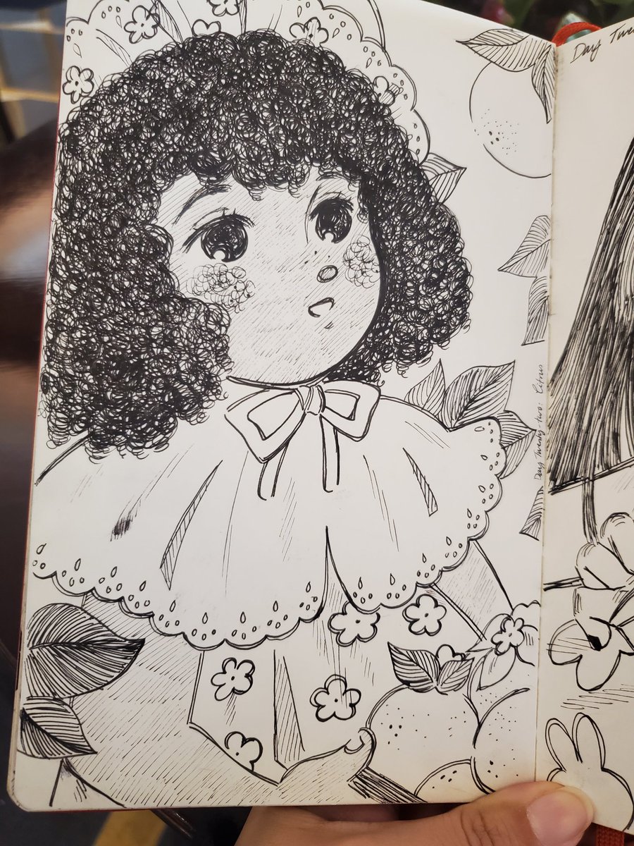 strawbanna's tweet photo. My favorite pieces from Inktober x Cute Girltober last month 💖 https://t.co/bxJSrL35mY