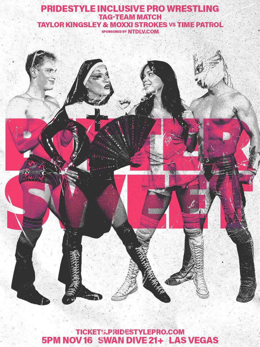 PrideStyle 🖤 Inclusive Pro Wrestling tweet media