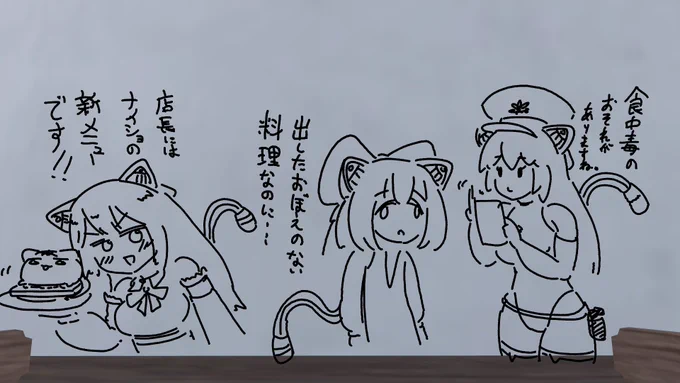 喫茶しぐれ
新メニューと立入検査 