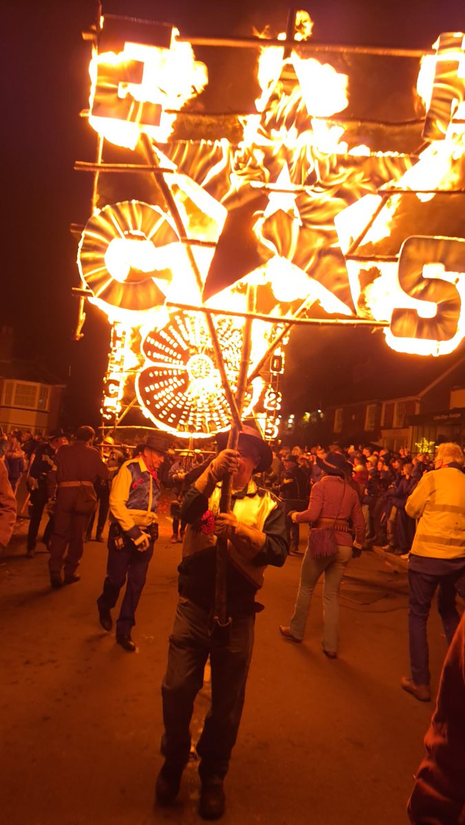 I’m lucky enough to be chairman of our local village Carnival Society.

We hold an event the Saturday before #Armistice each year since 1919 to remember the fallen from the village. It’s part of the Sussex bonfire calendar but due to our night being about Remembrance rather than