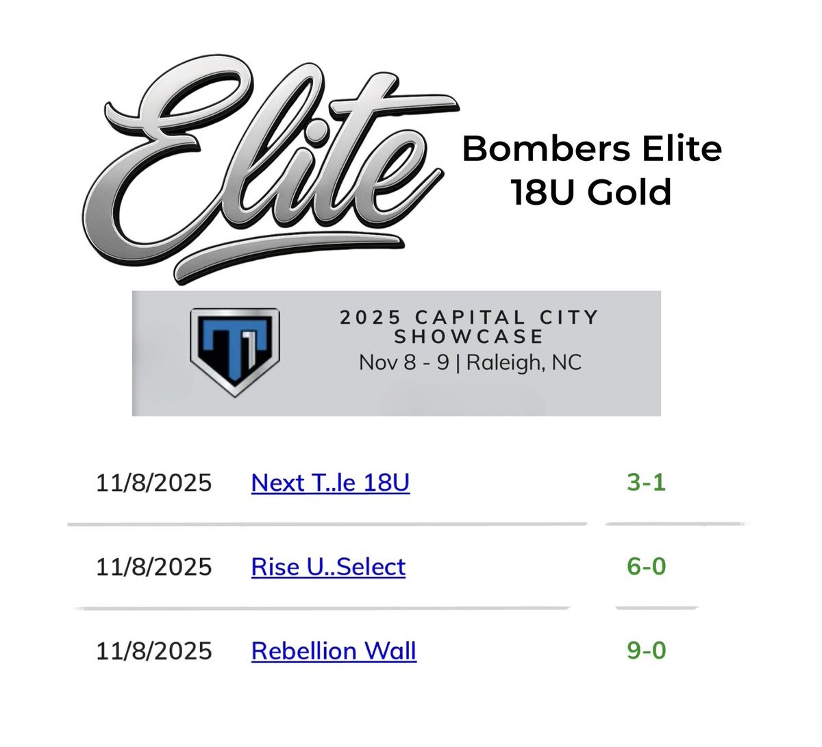 Bombers Elite tweet media