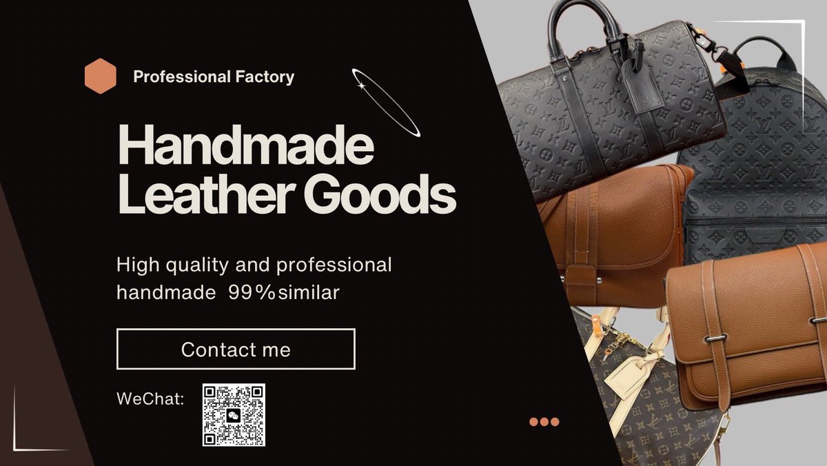 Professional factory focus on handmade bags and wallet etc.Lets contact me and order!