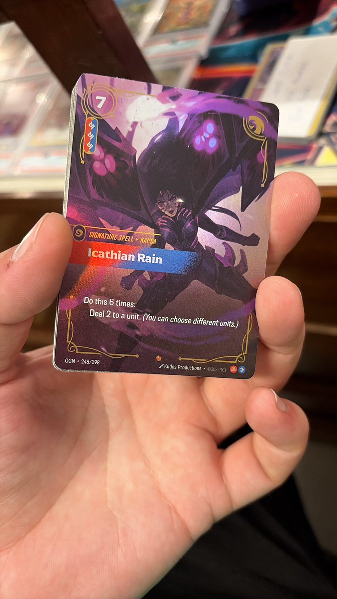 Neicro's tweet image. Got all three starter decks and got this from one of the packs inside. Nice