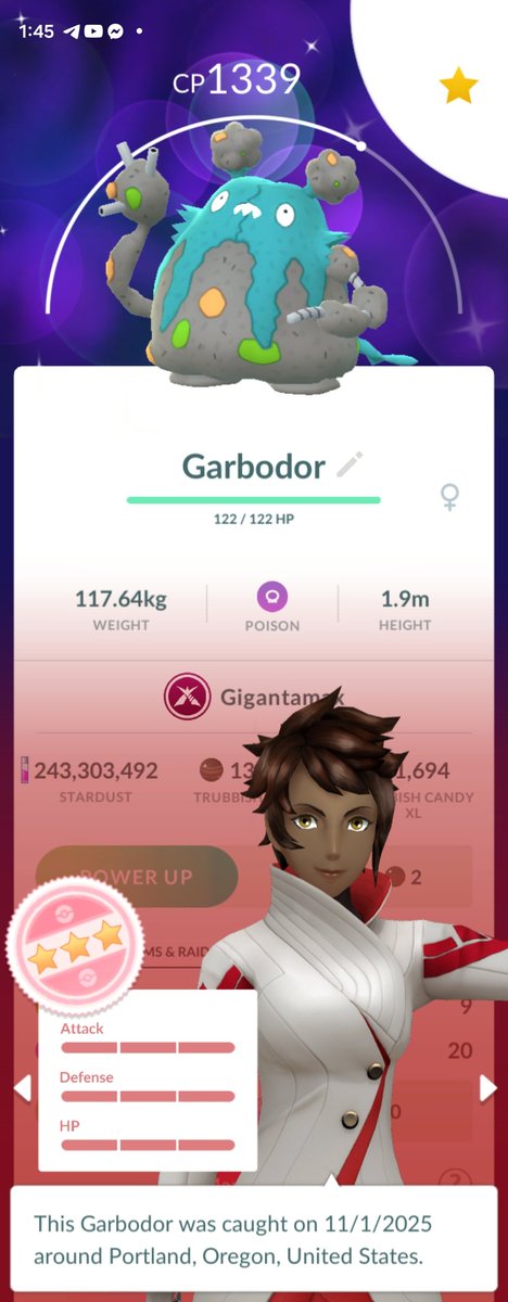 Late post 🤣😅 and with it just finishing up Wild Area. But got the shundo trash G Max... literally 😂😭🙏