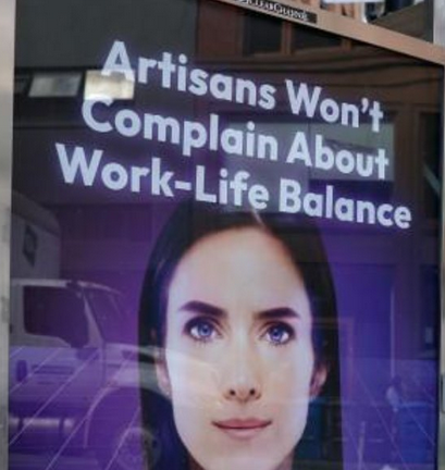 HereticHazel's tweet photo. @happysmash27 @boneGPT 100% real, I went to where that is on google maps and the reflection in the sign matches with the building across the street https://t.co/thFVRph4QL
