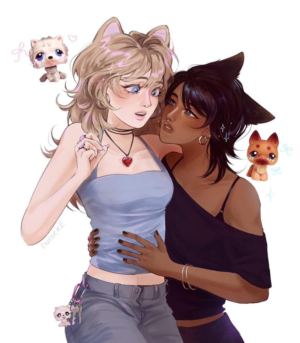 yuri LPS ocs because why not #yuri #wlw #gl