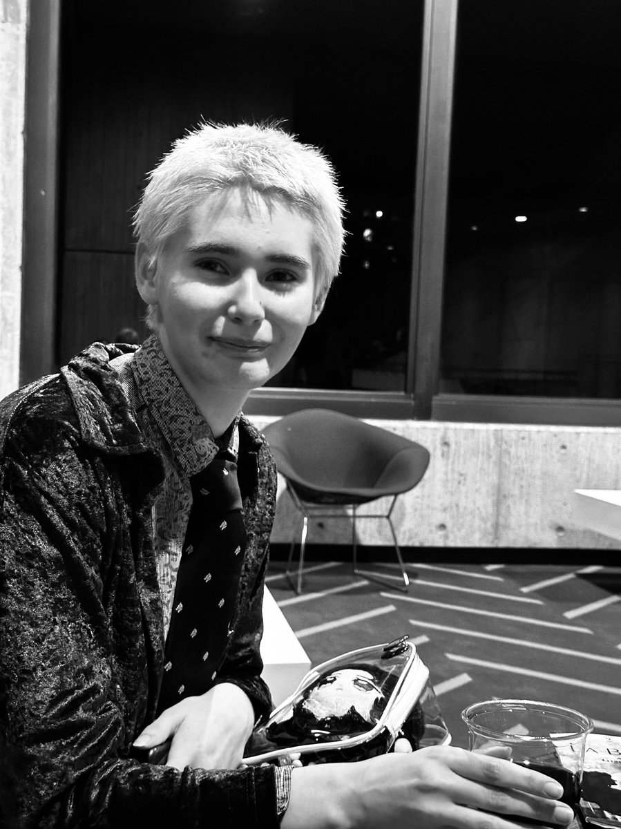 birthday opera date for la boheme last night!  her first opera with wine.  how did this even happen?