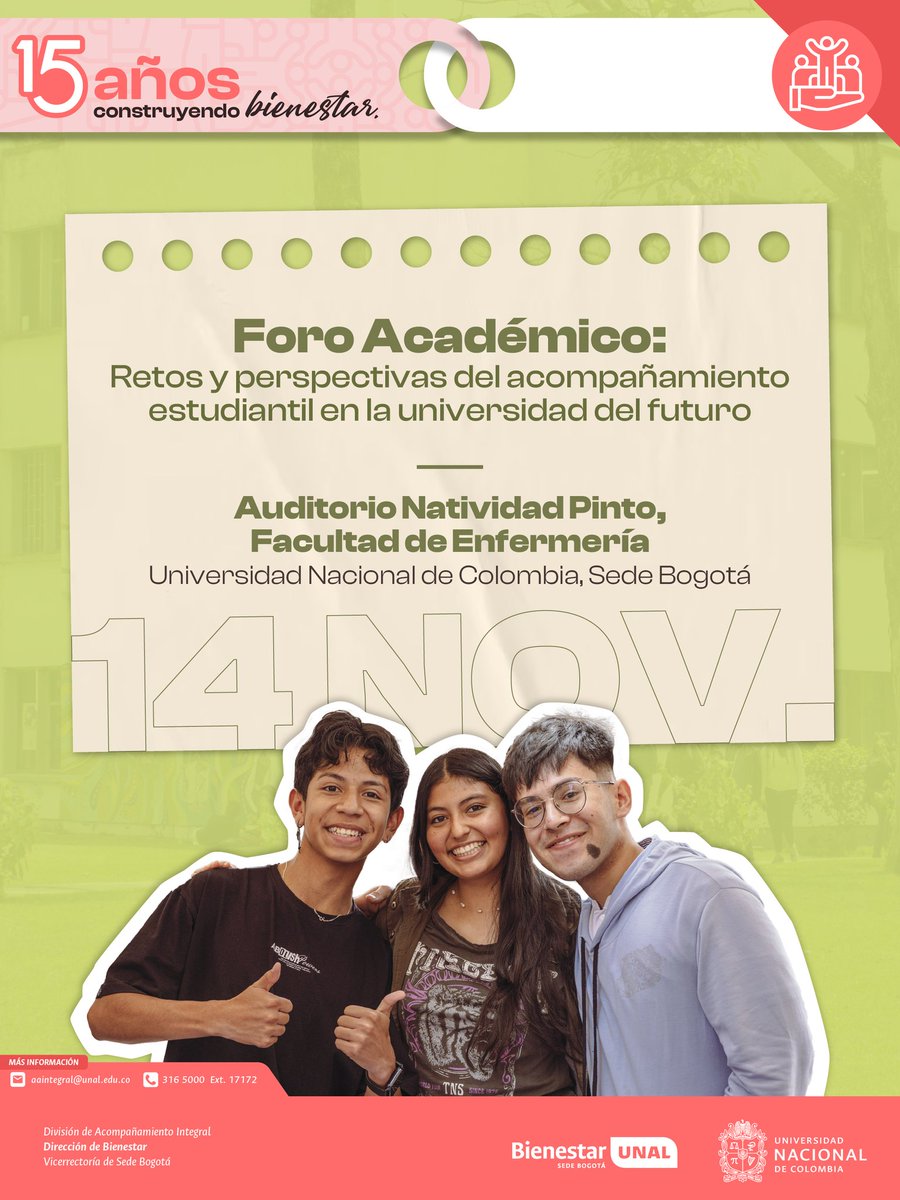 Área de Acompañamiento Integral- UNAL tweet media