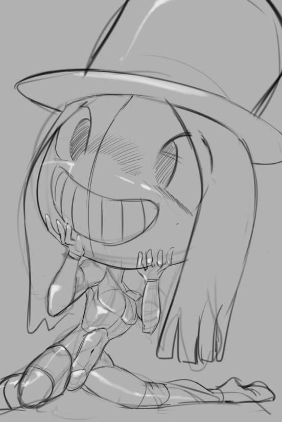 Date: Sometime around August '24
Scrap doodle of big head Testament