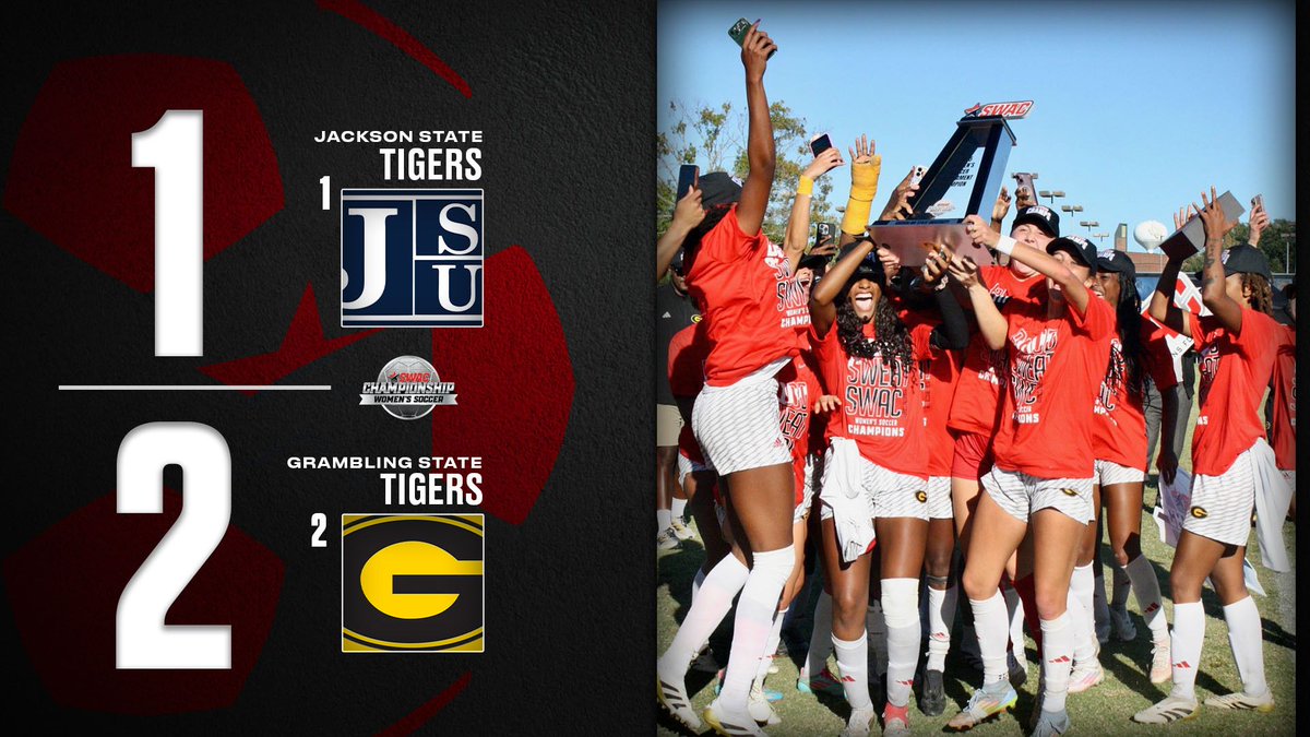 YOUR 2025 SWAC WOMEN'S SOCCER CHAMPIONS!! 🏆 

#SWACWSOC