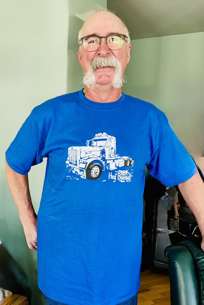 Super pumped to own the first new “Hey Blueball” t-shirt! Serial no. 00001 😆 They’ll be for sale very soon! Get ‘em ordered before they’re sold out! Thanks <a href="/QuickDickMcDick/">QuickDickMcDick 🇨🇦</a> Always enjoy the show