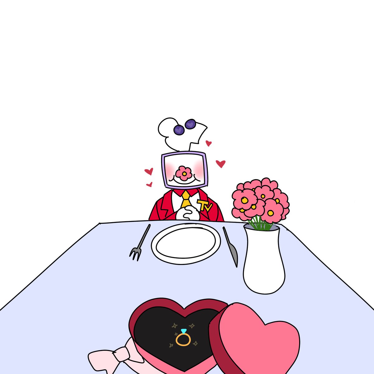 skeletonslewd's tweet image. Because I feel bad…..here’s tenna successfully asking you out
#tenna #deltarune