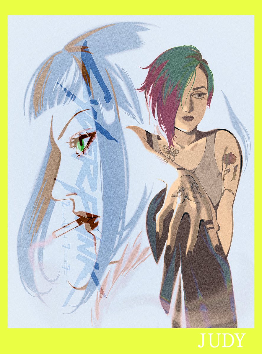 RVLUV_4's tweet image. #Cyberpunk2077 JUDY