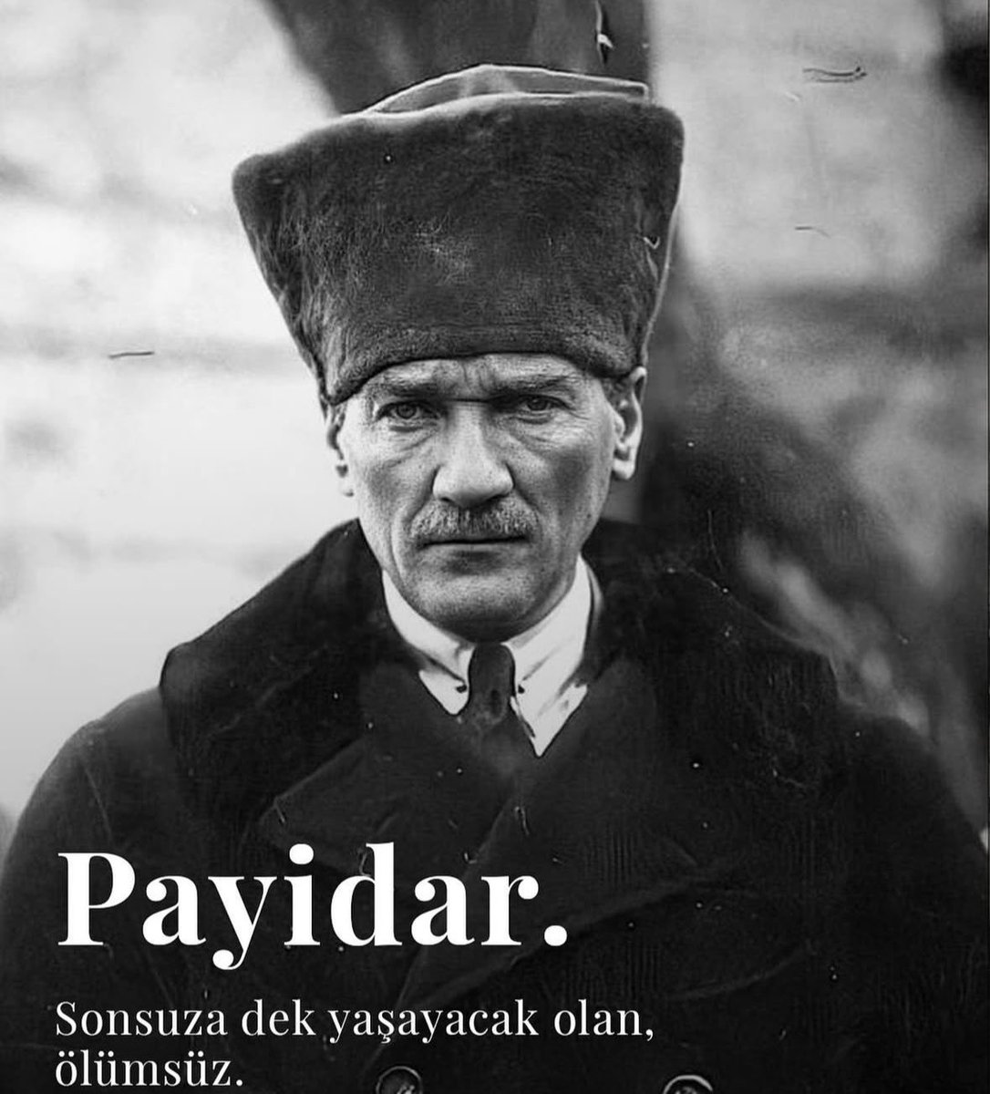 Büyük önder Mustafa Kemal Atatürk'ü özlem ve saygıyla anıyoruz.