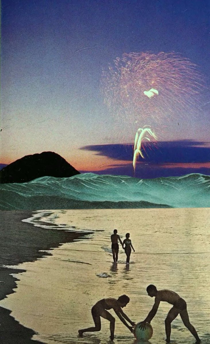 Oaknarrow's tweet image. Collage art