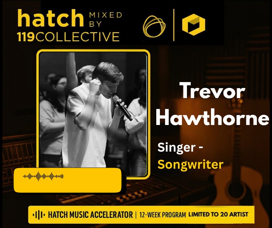 Meet Trevor Hawthorne 
From drums to guitar to songwriting, Trevor’s turning his passion into purpose with the Hatch 119 Music Accelerator. 
Only 5 days left to sign up!
👉 hatchfairhope.com/119
#Hatch119 #HatchFairhope #119Collective #IndependentArtist #MusicCommunity