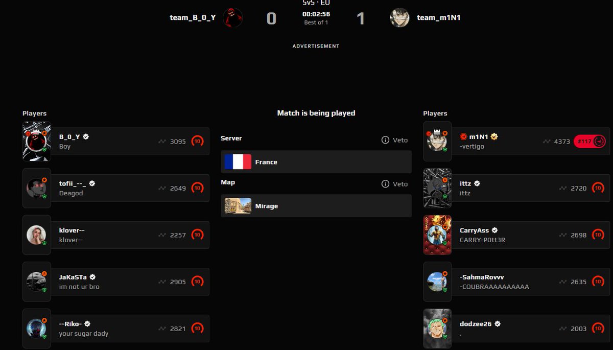 LebProLeague's tweet image. Another night of LBPL is underway, queue is open!

Tune in on the action livestreamed by @m1N1_cs @ tiktok.com/@m1n1cs/live 🔥

Queue link: fce.gg/LebCedars

#CS2 #CS2Lebanon #Lebanon #LBPL #LebCedars #LebaneseProLeague