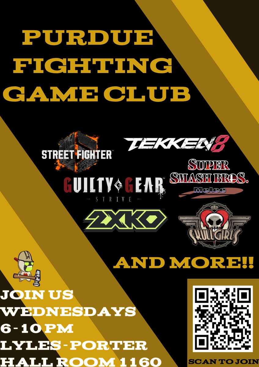 Purdue Fighting Game Club tweet media
